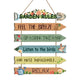 Rustic Wooden Garden Hanging Sign Wall Decor Plaque