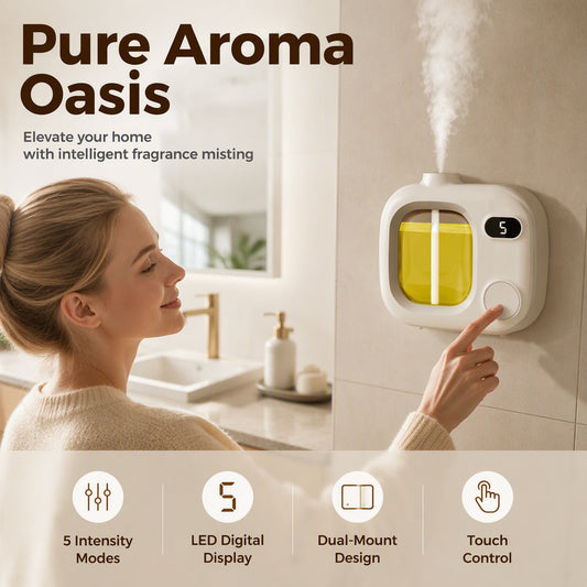 🎉 2026 Sale — Over 18,600 Sold!💨 Smart LED Aroma Diffuser – Adjustable Mist Control ✨
