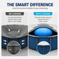 ❄️  50% OFF FOR LIMITED TIME!   ✨  Air cushion for round inflatable pool wintering: relieves ice pressure and protects the pool in winter 🏊