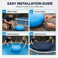 ❄️  50% OFF FOR LIMITED TIME!   ✨  Air cushion for round inflatable pool wintering: relieves ice pressure and protects the pool in winter 🏊