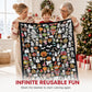 ⏰Family DIY Coloring Blanket for All Ages
