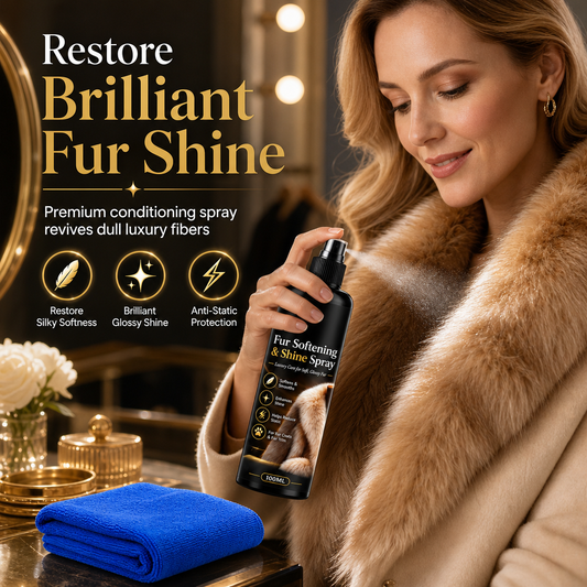 ✨ Anti-Static Fur Boot Care Spray