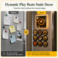 🔥HOT SALE 49% OFF 🎁NFC Magnetic Fridge Music Box – Tap to Play + 360° LED Light