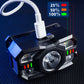 💡50% OFF NOW! Motion Sensor Rechargeable LED Headlamp, 5 Lighting Modes, Hands-Free Bright Head Light for Camping Hiking Fishing
