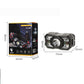 💡50% OFF NOW! Motion Sensor Rechargeable LED Headlamp, 5 Lighting Modes, Hands-Free Bright Head Light for Camping Hiking Fishing