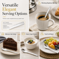 🍰Stainless Steel Hammered Dessert Spoon