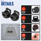 Heavy-Duty Magnetic Cable Tie Mounts