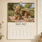 🐶📅 2027 Yorkshire Terrier Wall Calendar – 12 Months of Adorable Yorkies