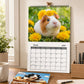 🗓️🔥2027 Funny Adorable Guinea Pig Wall Calendar