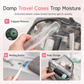 2-Piece Portable Travel Detachable Toothbrush Set