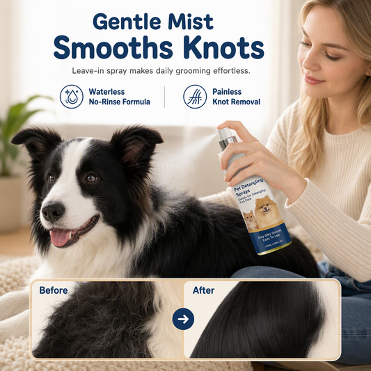 Pet Hair Detangling and Smoothing Spray