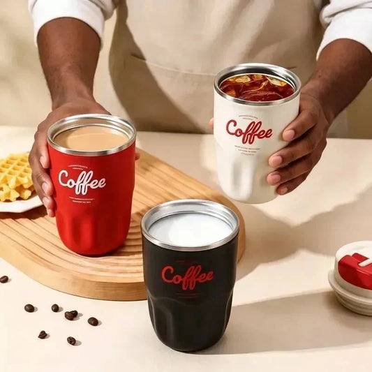 ☕ Smart Thermal Cup: LED Temp Display, 316 Steel, 12H Insulation, Leakproof, 360ml