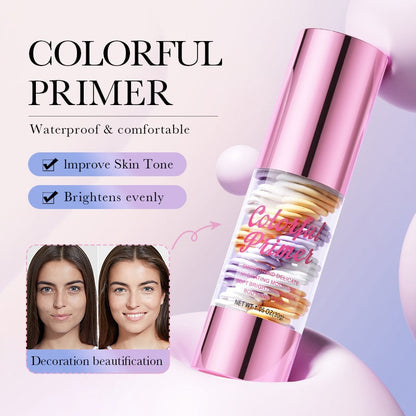 📢📢 50% OFF💧3-in-1 Face Primer – Smooth Skin & Flawless-Looking Makeup