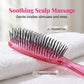 🎉 Time-Limited Offer! 💆 Portable Scalp Massage Hairbrush – Detangle Wet or Dry Hair with Less Pulling, Gentle Bristles ✨
