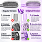 🎉 Time-Limited Offer! 💆 Portable Scalp Massage Hairbrush – Detangle Wet or Dry Hair with Less Pulling, Gentle Bristles ✨