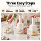 Multi-Function Manual Press Garlic Chopper