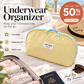 💐 Portable Underwear Travel Organizer – Separate Storage for Bras, Panties & Socks💕