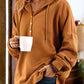 ✨LONG SLEEVE BUTTONED SWEATSHIRT
